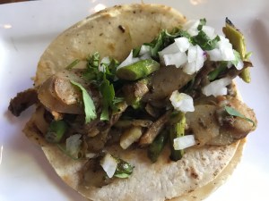 Asparagus and Potato Taco at Tacolicious in Palo Alto, California