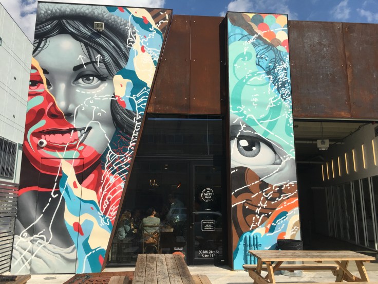 The Salty Donut in the Wynwood Art District in Miami, Florida