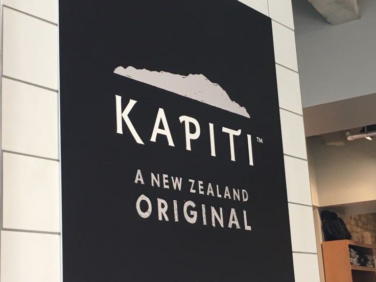 A Sign for The Kapiti Store in Auckland, New Zealand