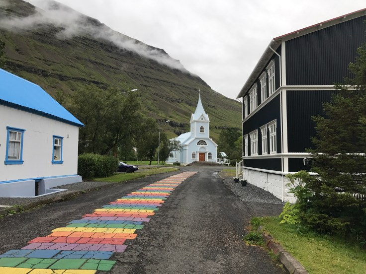 Not So Blah - The Bláa Kirkjan (Blue Church) in Seyðisfjörður, Iceland