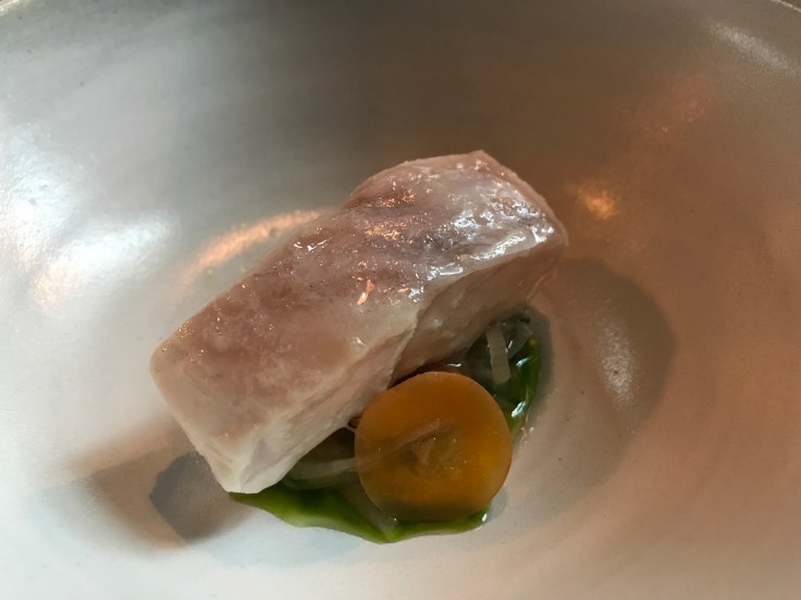 Ocean Perch, Celeriac and Pickled Vegetables - A Dish at Reykjavík, Iceland's Dill Restaurant