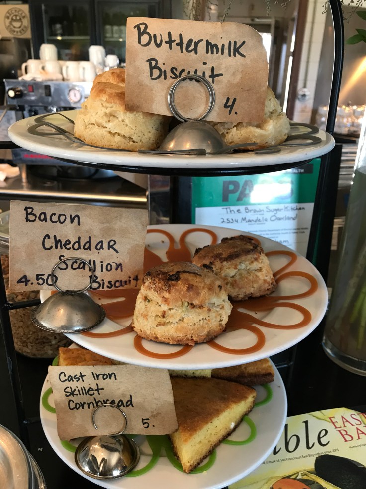 Don't Be Eye Candy. Be Soul Food. An Array of Freshly Baked Delights at Brown Sugar Kitchen in Oakland, California