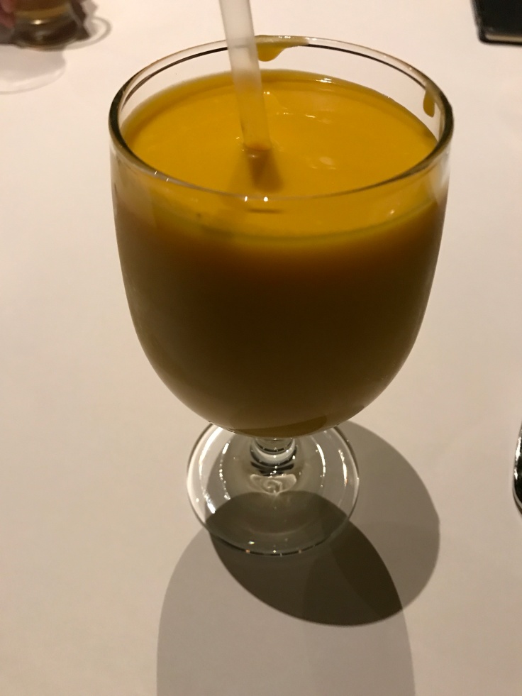It Takes Two to Mango - A Refreshing Mango Lassi at Rangoli India Restaurant in San Jose, California