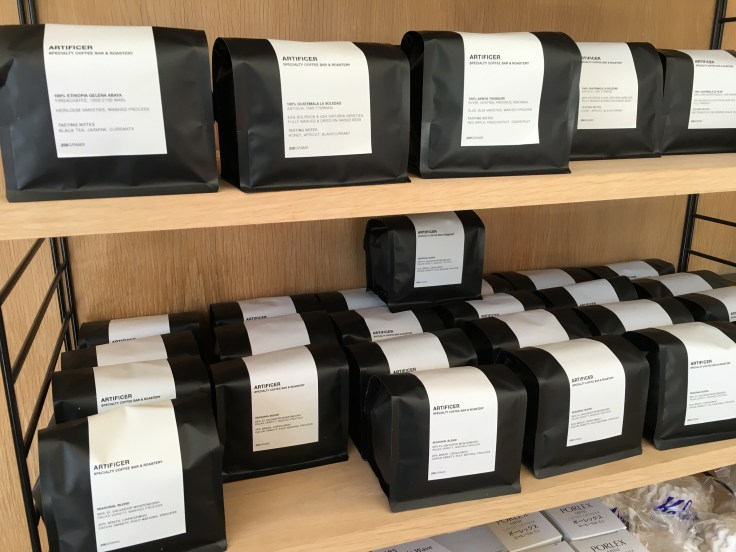 Bean There, Done That - Bags of Beans at Artificer Specialty Coffee Bar &amp; Roastery in Surry Hills Near Sydney, Australia