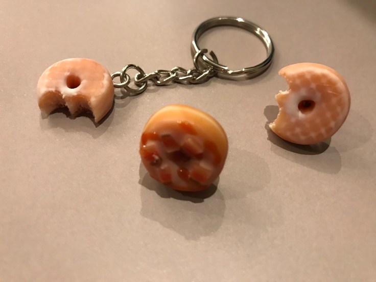 We Like The Salty Donut Keychain and Pin Collection Collab with CMYKlays a Hole Lot