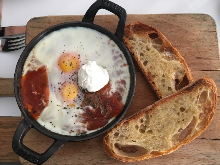Brunch Darling - Shakshouka at Federal in Madrid, Spain