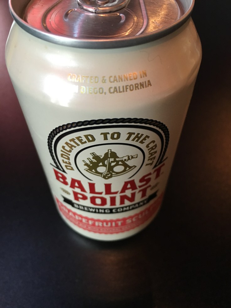 Lobster's Perfect Mate - A Ballast Point Grapefruit Scullpin at Yankee Lobster Company in Boston, Massachusetts