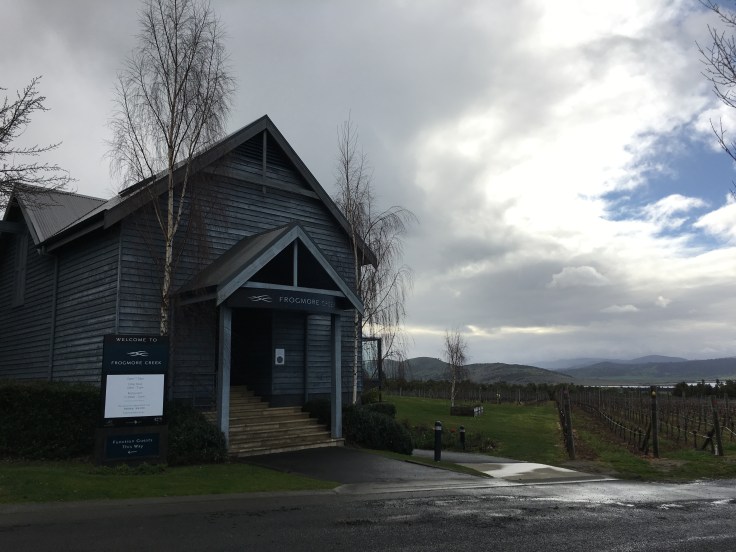Dreary Days Make Perfect Wine Tasting Days - Frogmore Creek Restaurant and Winery Near Hobart, Tasmania