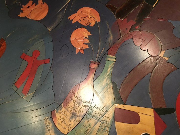 Pop Goes the Pork - Scenes From the Wood Floor at Frogmore Creek Winery Near Hobart