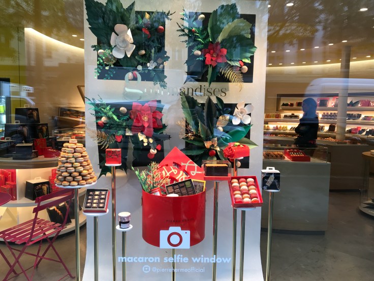 Serious Macarons Require a Macaron Selfie Window at Pierre Hermé in Paris, France