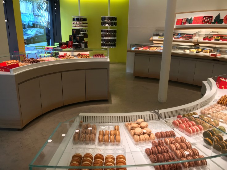 Lovely Loops and Swoops at the Pierre Hermé Boutique in Paris, France