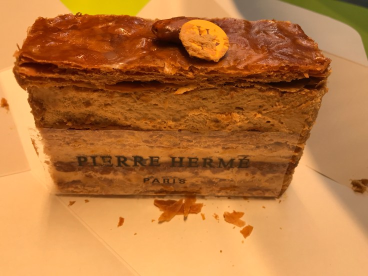 A 2,000 Feuilles, or a Double Mille-Feuille, at Pierre Hermé in Paris, France