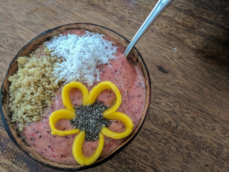 A Shaka Smoothie Bowl in Siargao, The Philippines - Photo Courtesy of Journey of a Nomadic Family
