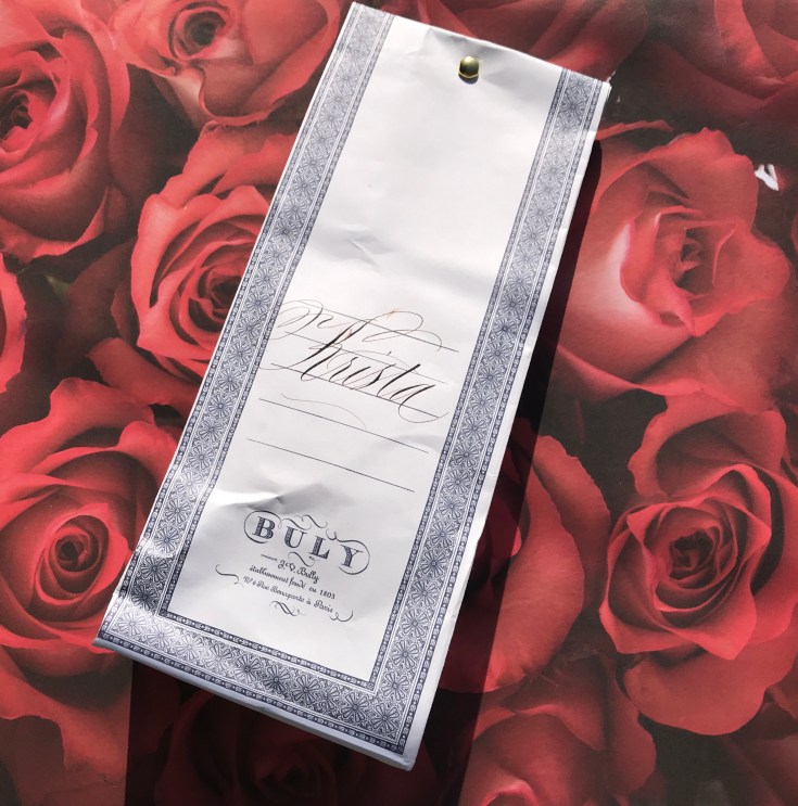 When You Purchase La Brosse Massage Cuir Chevelu (the Scalp Massage Brush) at Buly 1803 in Paris, France They Customize the Package with Your Name