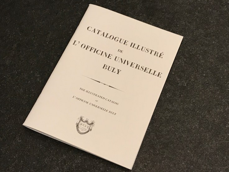 Catalogue Illustreé de L'Officine Universelle Buly 1803 (The Illustrated Catalog of L'Officine Universelle Buly 1803)