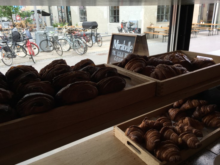 Legit Danish Danish at Mirabelle Bakery in Copenhagen, Denmark