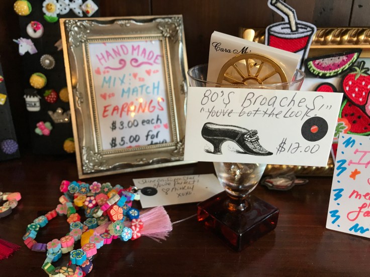 The '80s Are Calling - Vintage Broaches and Handmade Jewelry is Also Sold at Cream Parlor in Miami, Florida