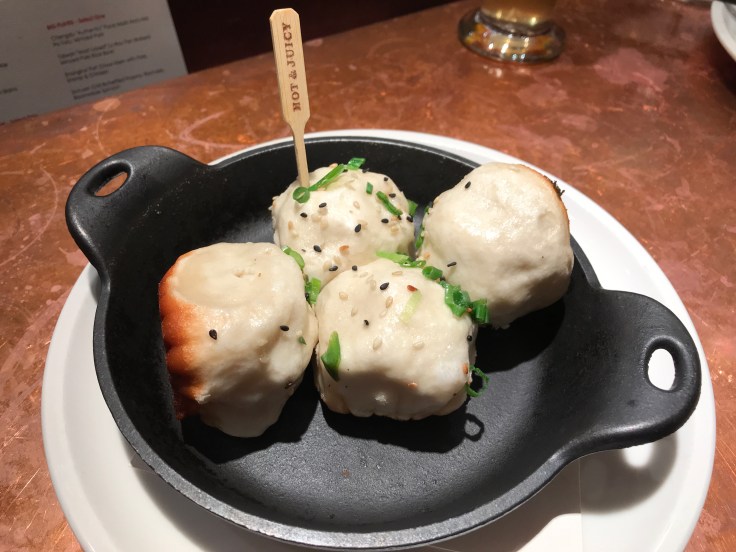 Hot & Juicy - Sheng Jian Bao "SJB" Pan Fried Pork Dumplings at China Live in San Francisco, California During SF Restaurant Week 2018
