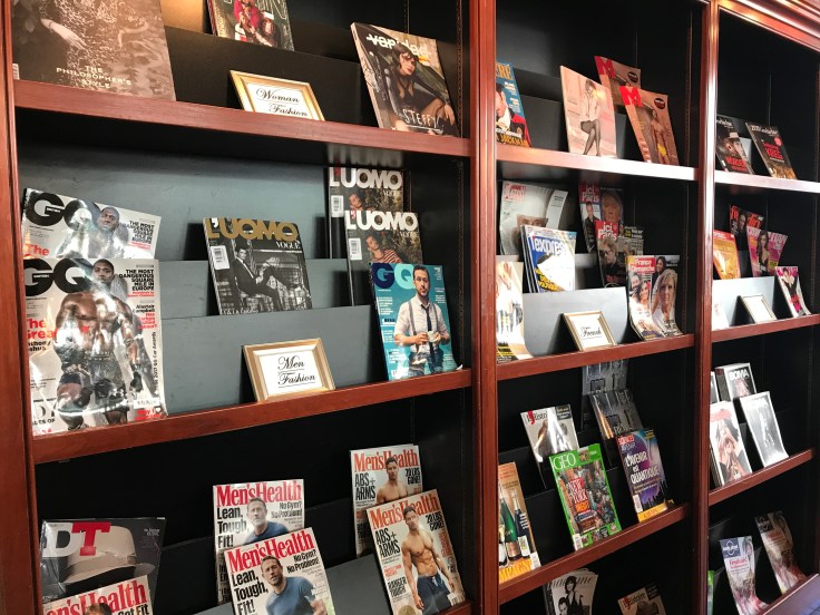 Hot off the Press - The Newsstand at Café de la Presse Offers Over 500 International Titles for Purchase