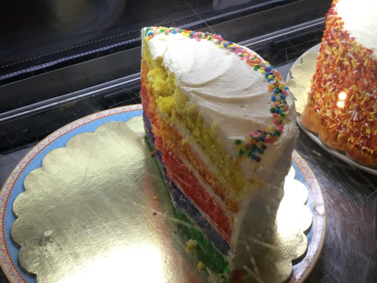 Hangover Helper or Unicorn Food? A Rainbow Layer Cake at Alfred & Constance in Brisbane, Australia's Fortitude Valley