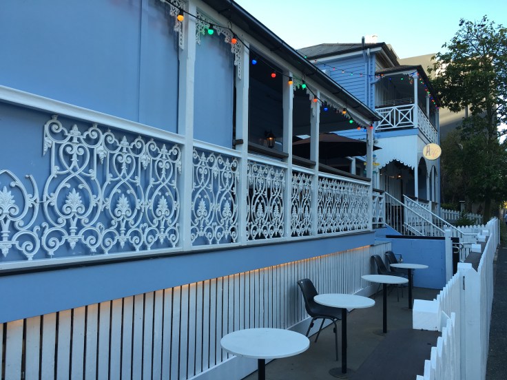 The Quaint Queenslander Veranda at Alfred & Constance in Brisbane, Australia's Fortitude Valley
